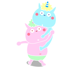 Cat Devil -English- sticker #9897556