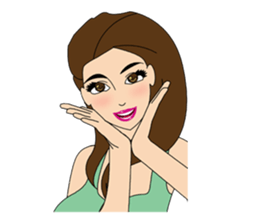 A GIRL NEXT DOOR sticker #9897600