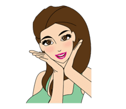 A GIRL NEXT DOOR sticker #9897600