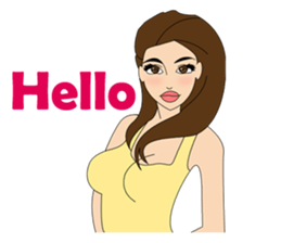 A GIRL NEXT DOOR sticker #9897615