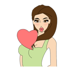 A GIRL NEXT DOOR sticker #9897616