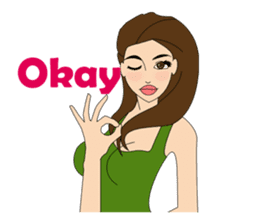 A GIRL NEXT DOOR sticker #9897624