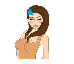 A GIRL NEXT DOOR sticker #9897633