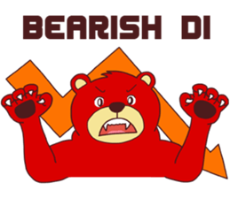 Success Investor : Willy Bull & Tom Bear sticker #9898080