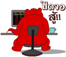 Success Investor : Willy Bull & Tom Bear sticker #9898092