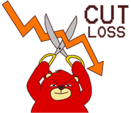 Success Investor : Willy Bull & Tom Bear sticker #9898104