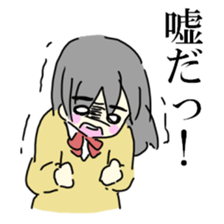 Talking girls Sticker sticker #9898526