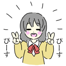 Talking girls Sticker sticker #9898535