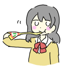 Talking girls Sticker sticker #9898538