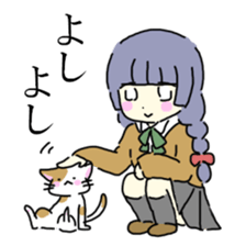 Talking girls Sticker sticker #9898549