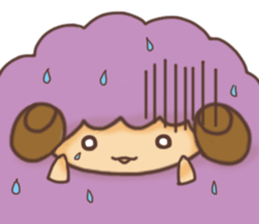 Fluffy"HITSUJIDAMA"3 sticker #9898845