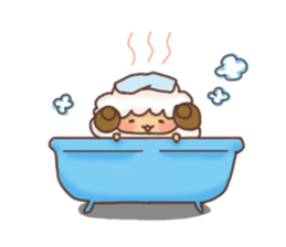 Fluffy"HITSUJIDAMA"3 sticker #9898852