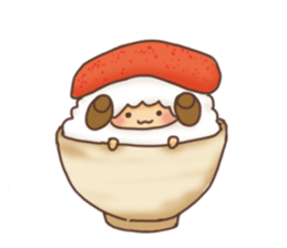 Fluffy"HITSUJIDAMA"3 sticker #9898862