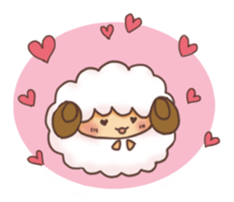 Fluffy"HITSUJIDAMA"3 sticker #9898865