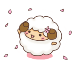 Fluffy"HITSUJIDAMA"3 sticker #9898868