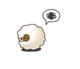 Fluffy"HITSUJIDAMA"3 sticker #9898869