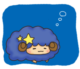 Fluffy"HITSUJIDAMA"3 sticker #9898870