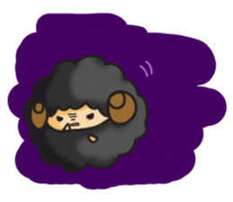 Fluffy"HITSUJIDAMA"3 sticker #9898872