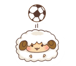 Fluffy"HITSUJIDAMA"3 sticker #9898879