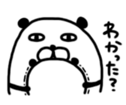 The panda which jokes from 1 to 40 sticker #9899068