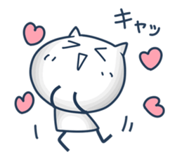 Sharp Tongue Cat(ver.T) sticker #9899085