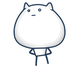 Sharp Tongue Cat(ver.T) sticker #9899088