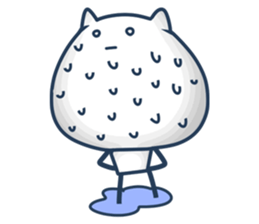 Sharp Tongue Cat(ver.T) sticker #9899089