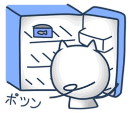 Sharp Tongue Cat(ver.T) sticker #9899106