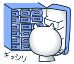 Sharp Tongue Cat(ver.T) sticker #9899107