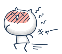 Sharp Tongue Cat(ver.T) sticker #9899117