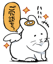 super cute angel rabbit sticker #9899338