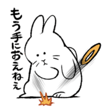 super cute angel rabbit sticker #9899353