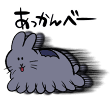 super cute devil Rabbit sticker #9899434