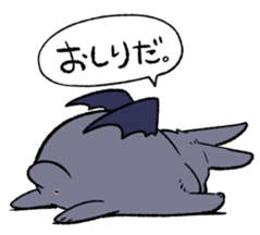 super cute devil Rabbit sticker #9899436