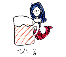sirenachan to yukai na nakamatachi sticker #9899524