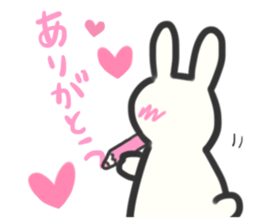 Bunny in love ! 2 sticker #9899728