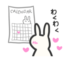 Bunny in love ! 2 sticker #9899732