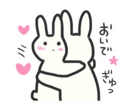 Bunny in love ! 2 sticker #9899744
