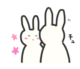 Bunny in love ! 2 sticker #9899745