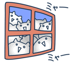 Sharp Tongue Cat(ver.C) sticker #9899818