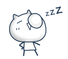 Sharp Tongue Cat(ver.C) sticker #9899829