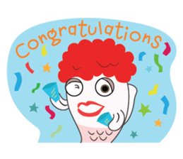 WoonWoon,Jelly Head Goldfish sticker #9899927