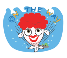 WoonWoon,Jelly Head Goldfish sticker #9899945
