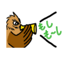 Mimi round sticker sticker #9900636