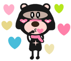 Bear sister sticker #9900683