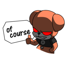 cheeky's sticker.English version. sticker #9900963