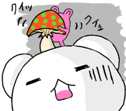 Momo-tan is pretty pretty little bear 2 sticker #9901022