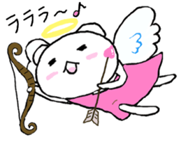 Momo-tan is pretty pretty little bear 2 sticker #9901032