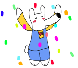 longnose hanaguma(Friends Ver.) sticker #9901243