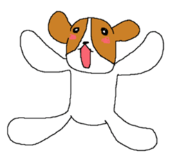 longnose hanaguma(Friends Ver.) sticker #9901244